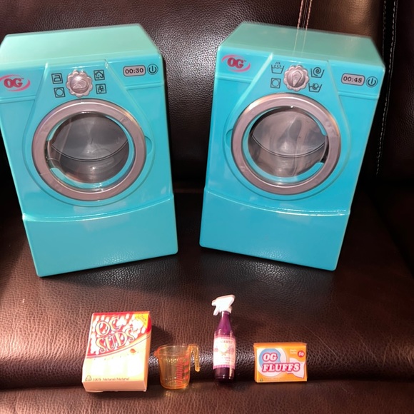 Target Toys Washer Dryer Set With Detergent Fabric Softner Scent